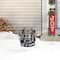 Glitzhome® 30" Christmas Metal Silhouette Snowman Family Yard Stake or Wall Decor